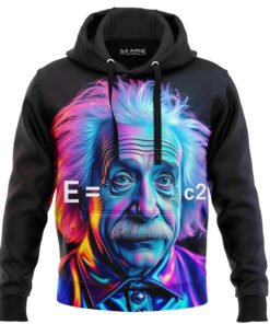 Hoodie Albert Einstein Emc2